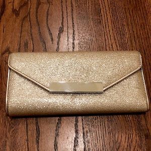Gold Aldo Evening Clutch